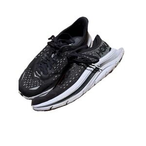 Hoka Kawana Women's‎ 8.5 B Black White Running Comfort Shoes